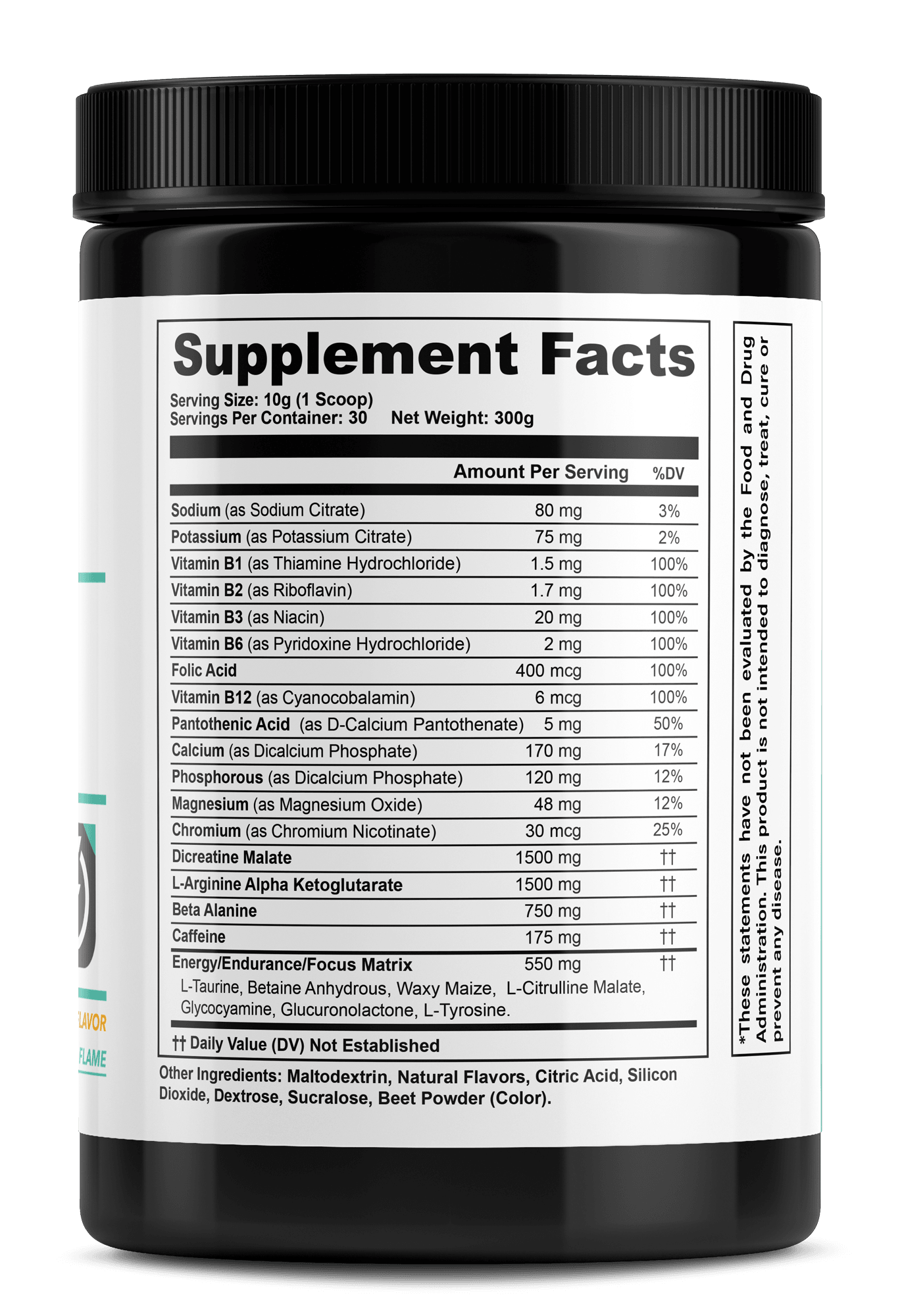 Pre-Workout - Honeydew Watermelon - Fireline Fitness